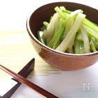 セロリの洋風きんぴら
