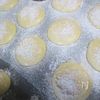 イチゴ&ホイップサンドのブッセ♡チョコレート飾り♡の工程4