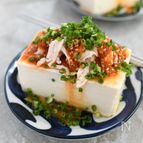 韓国風ピリ辛鶏冷奴