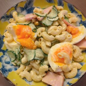 たりおの作ってみた!投稿(【子供爆食！カレー風味のマカロニサラダ】)