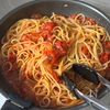 カリカリ豚バラの濃厚トマトソースパスタの工程8