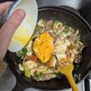 節約食材でも大満足【チンゲン菜と豚こまのとろ旨あんかけ丼】の工程8