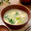 塩昆布のやさしい旨み『チンゲンサイのかきたま中華スープ』