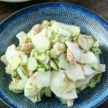 シャキシャキ食感！とうがんのツナマヨサラダ