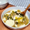 【チンゲン菜と豆腐の中華風あんかけそぼろ煮】温まる優しい味♪