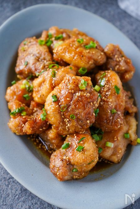 カリッじゅわ♡『カリカリ甘酢チキン』たまらない美味しさ♡