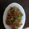 マンチカンのがんもの作ってみた!投稿(ご飯がすすむ！豚こまとアスパラの甘辛味噌炒め)