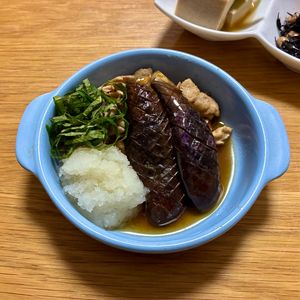Nao★彡の作ってみた!投稿(じゅわっとしみしみ茄子がおいしい♡【豚肉と焼き茄子の甘辛煮】)