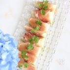 水茄子の生ハム巻き