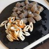 あと一品に!【こんにゃくとちくわのごま炒め】の下準備
