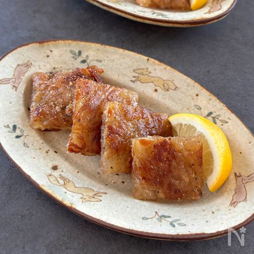 食材1つで簡単♪【えのきのカリカリ焼き】