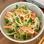 【切り干し大根と豆苗のデリサラダ】秒で完食！