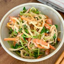 【切り干し大根と豆苗のデリサラダ】秒で完食！