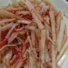 鶏皮坊主の作ってみた!投稿(【ポリポリ無限にいける♪】大根とカニカマの和風サラダ☆)