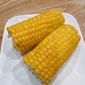 むぎの作ってみた!投稿(レンジで簡単！とうもろこしの茹で方)