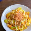 きゃべつとひき肉と卵のソース炒め｜卵は直割りでOK！の工程7