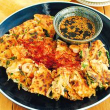 【ボディビルダーの夫絶賛】ダイエット海鮮もやしチヂミ