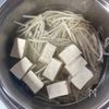 ふわふわ卵ともやしのキムチ豆乳スープ【からだポカポカ♪】の工程2