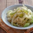 すし酢で簡単！＊セロリとイカの燻製のマリネ＊ポリ袋使用