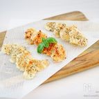 宅飲みに♡レンジde簡単！パリパリ♪ささみせんべい