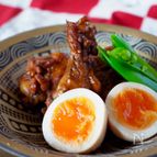 【調味料２つだけ】簡単鶏手羽元と卵のさっぱり煮