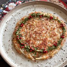 じゃがいもとチーズのガレット☆クリスマスにおすすめ☆