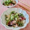 【手ごね寿司】かつおを甘めのたれに浸けて食べる、お伊勢参り
