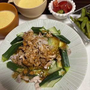 yの作ってみた!投稿(100万再生！美味しすぎる♪【ごまみそ豚しゃぶ】)