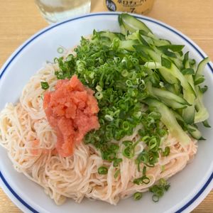 Tsuneaki Okadaの作ってみた!投稿(花椒と明太子の和え麺)