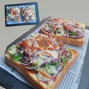 サトちゃんの作ってみた!投稿(朝食にぴったり！すぐに作れる！ツナのピザトースト)