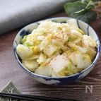 ポリ袋で完結♡白菜のやみつきごまナムル