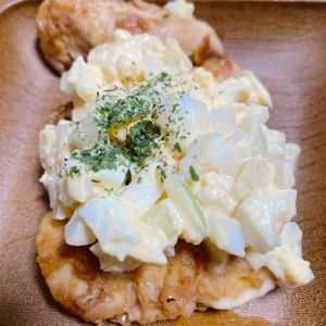 1322383の作ってみた!投稿(【ささみの焼きチキン南蛮】揚げずに簡単！ご飯が進む♡)