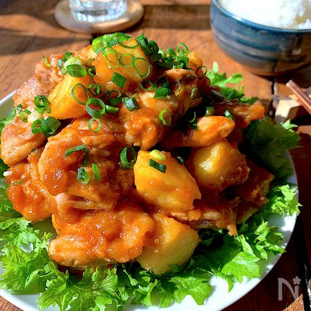 やわやわチキンにびっくり 和風bbqソースのポテトチキン By おねこ レシピサイト Nadia ナディア プロの料理家のおいしいレシピ