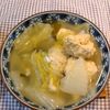 kurumiの作ってみた!投稿(ふわふわつくねの旨塩スープ鍋)