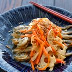 ＊ししゃもとシャキシャキれんこんの南蛮漬け＊