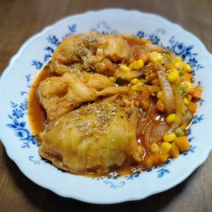 ミツキの作ってみた!投稿(【ロールキャベツ】トマト缶不使用！夫が大絶賛した決定版レシピ)