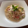 こむぎの作ってみた!投稿(『アボトマクリームパスタ』生クリームいらずの時短ソース)