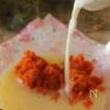 【野菜スイーツ】ふわふわキャロット蒸しケーキの工程2