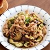 【ご飯のおかわり必須】豚肉となすの甘辛炒め