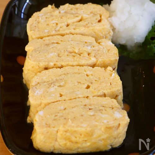 白出汁でじゅわ〜な出汁巻きたまご