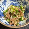 ゆっこの作ってみた!投稿(夏の涼しい副菜🎐オクラとみょうがのポン酢おかか和え😋🥗)