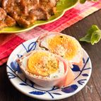 チーズ香る！イタリアンなレンチンハムエッグ