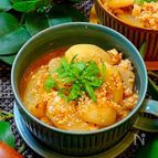 【鶏の旨みがまとってる!!】かぶのそぼろ煮