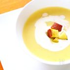 さつまいもの甘さが美味しい簡単「さつまいもポタージュ」