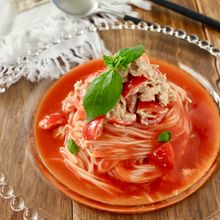イタリアンなツナマヨトマトそうめん