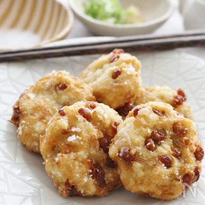 自家製♥納豆入りがんも