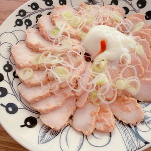 ミルクの作ってみた!投稿(【むね肉なのにジューシー】ガリ味噌チャーシュー)