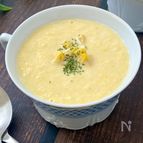 旬を味わう『とうもろこしの冷製スープ』SNS150万再生！