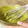 きれいに膨れる!【抹茶シフォンケーキ】の工程1
