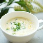 ほっこり…♡3種の野菜の豆乳スープ